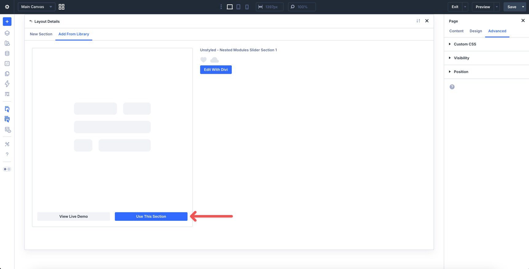 Nested Sliders For Divi 5
