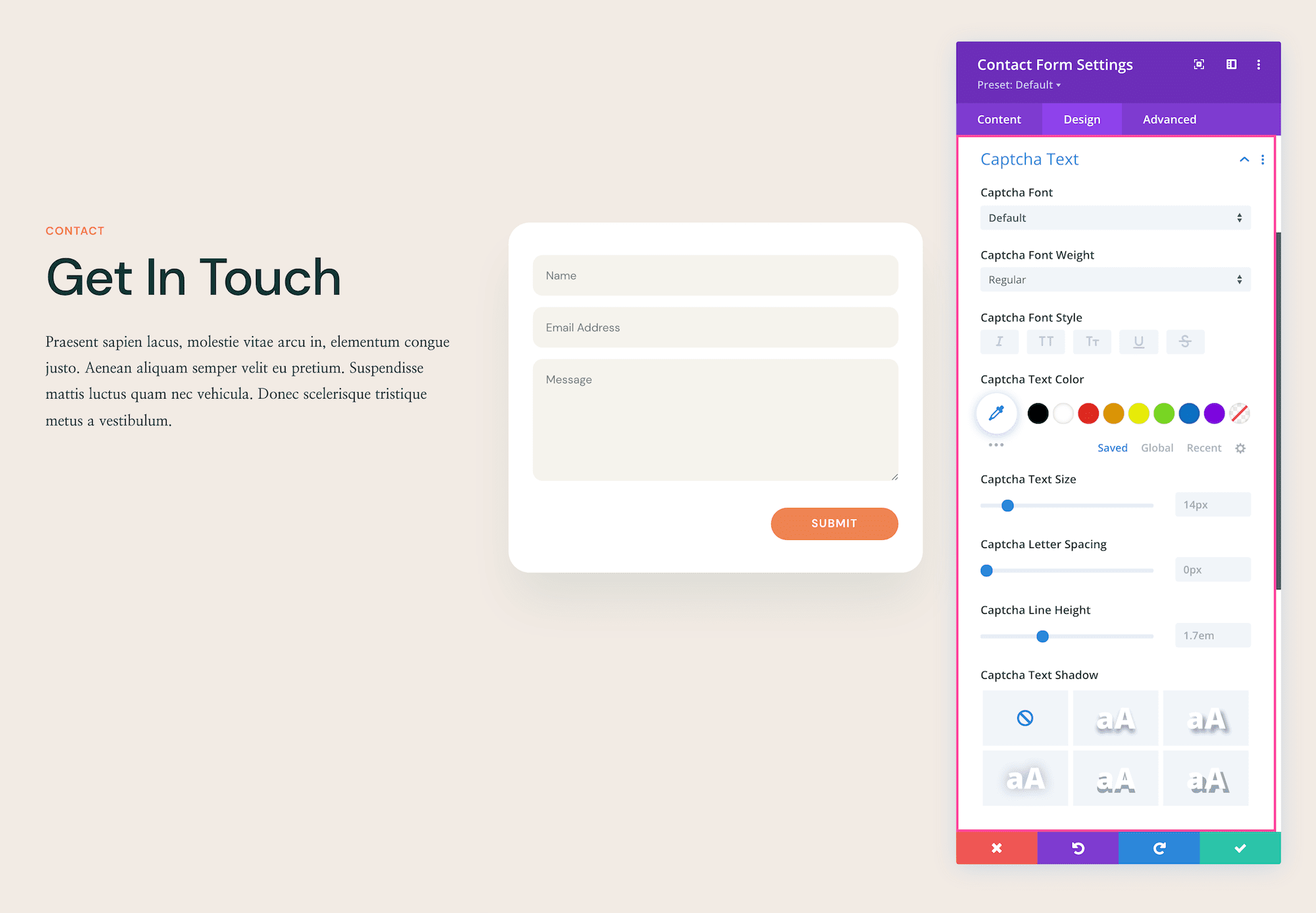 How to use the Divi Contact Form Module
