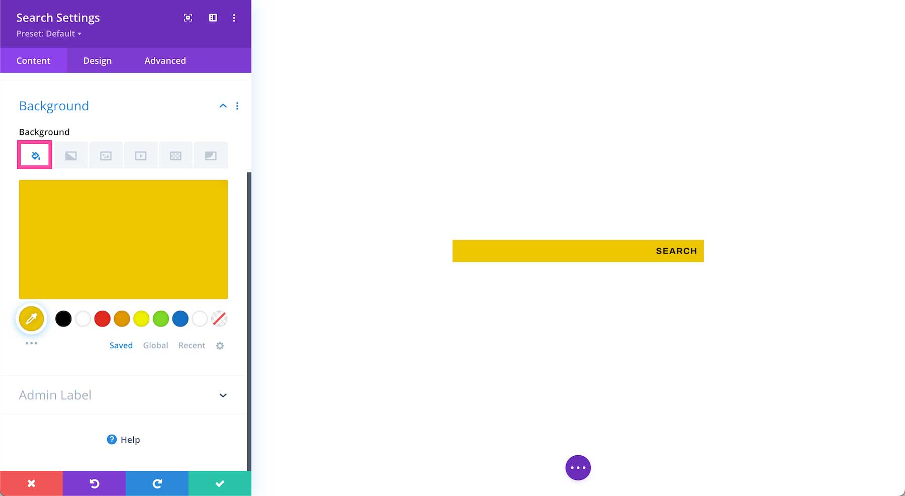 How to add a background color