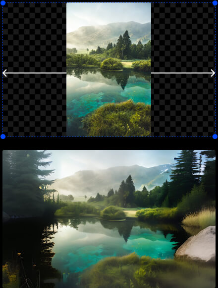 Divi AI Image Extending