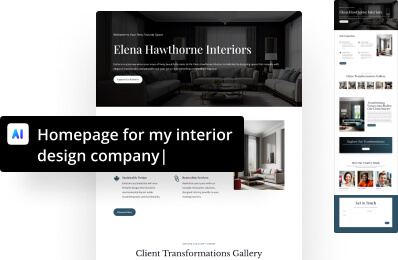 Create Any Type Of Web Page With AI