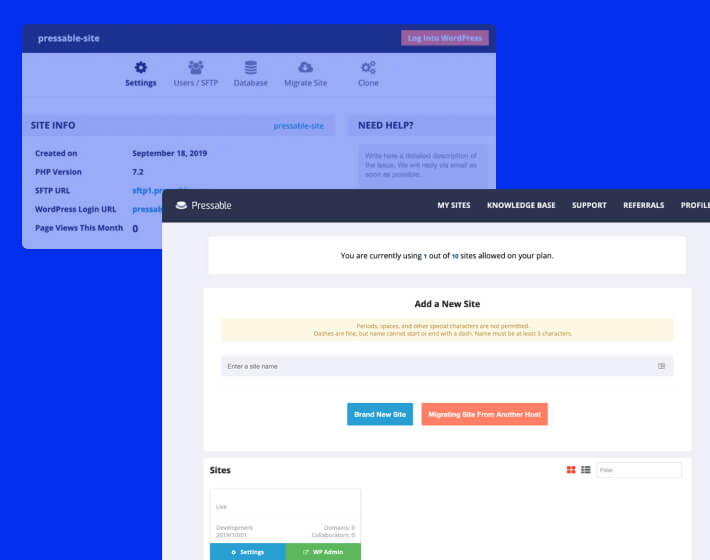 Divi Hosting By Pressable