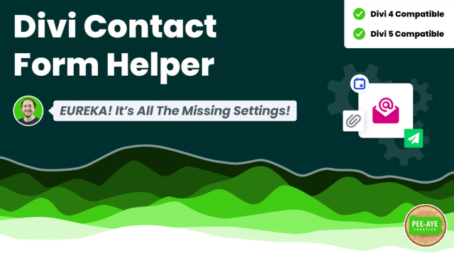 Divi Marketplace Item - Divi Contact Form Helper