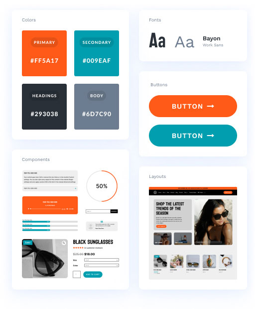 Divi Quick Sites Global Styles