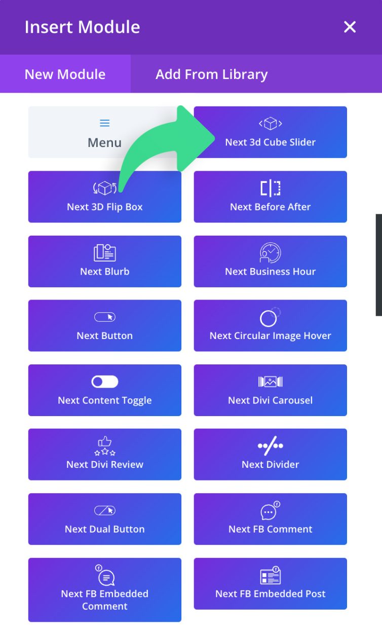 3d Cube Slider Screenshot 1