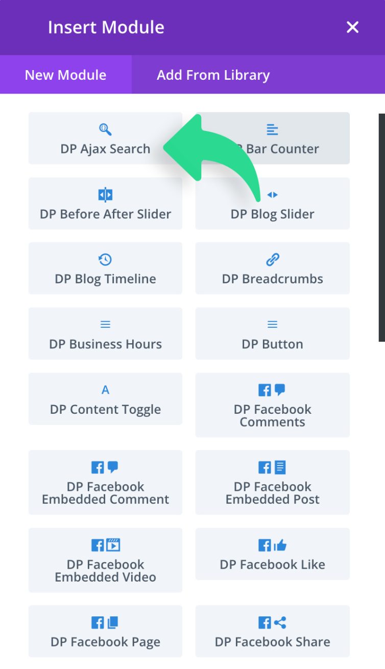 Ajax Search Screenshot 1