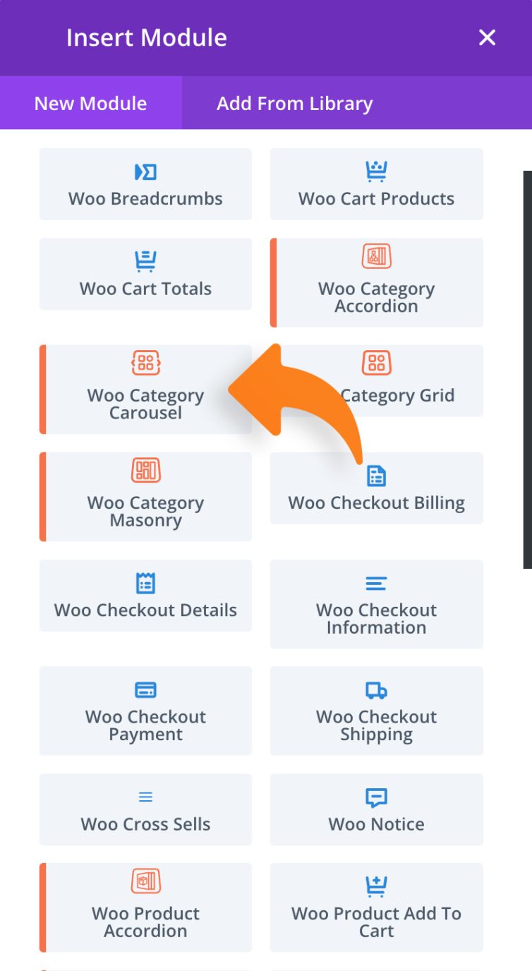 Product Category Carousel Screenshot 1