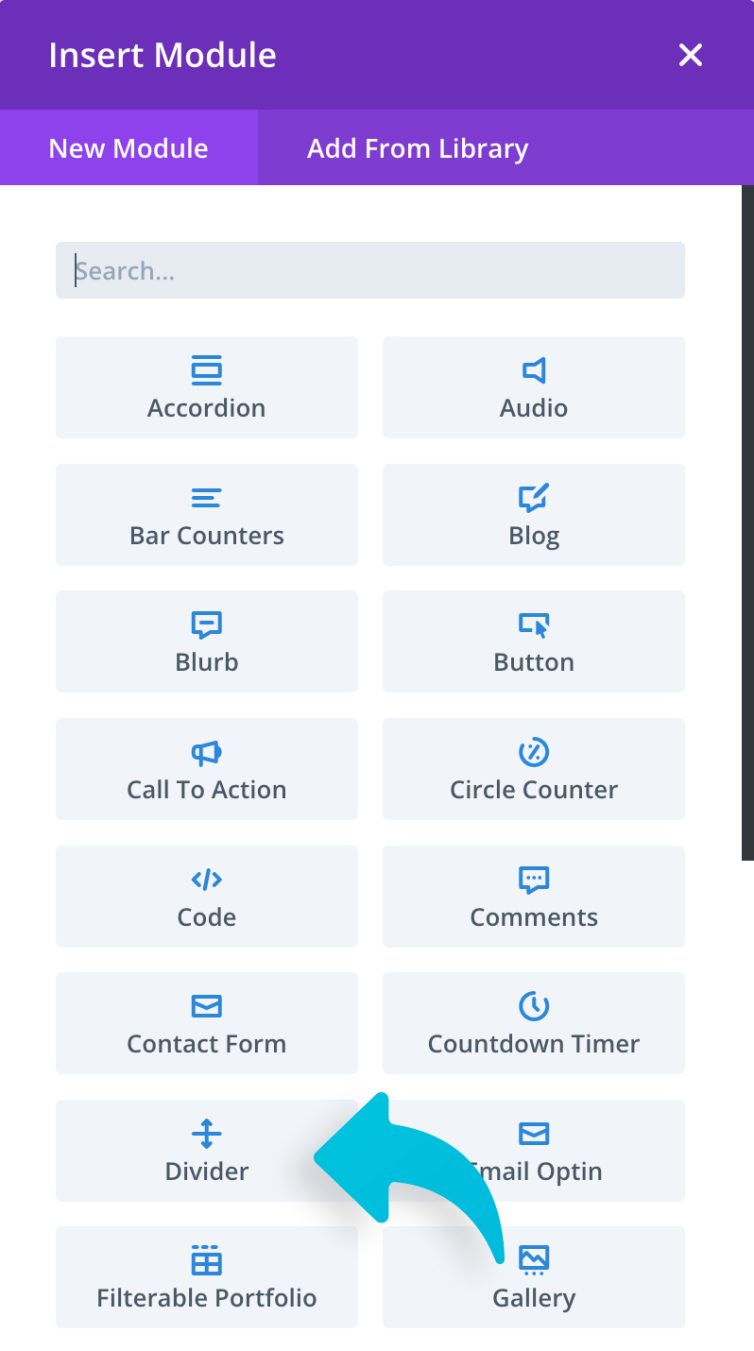 Divider Screenshot 1