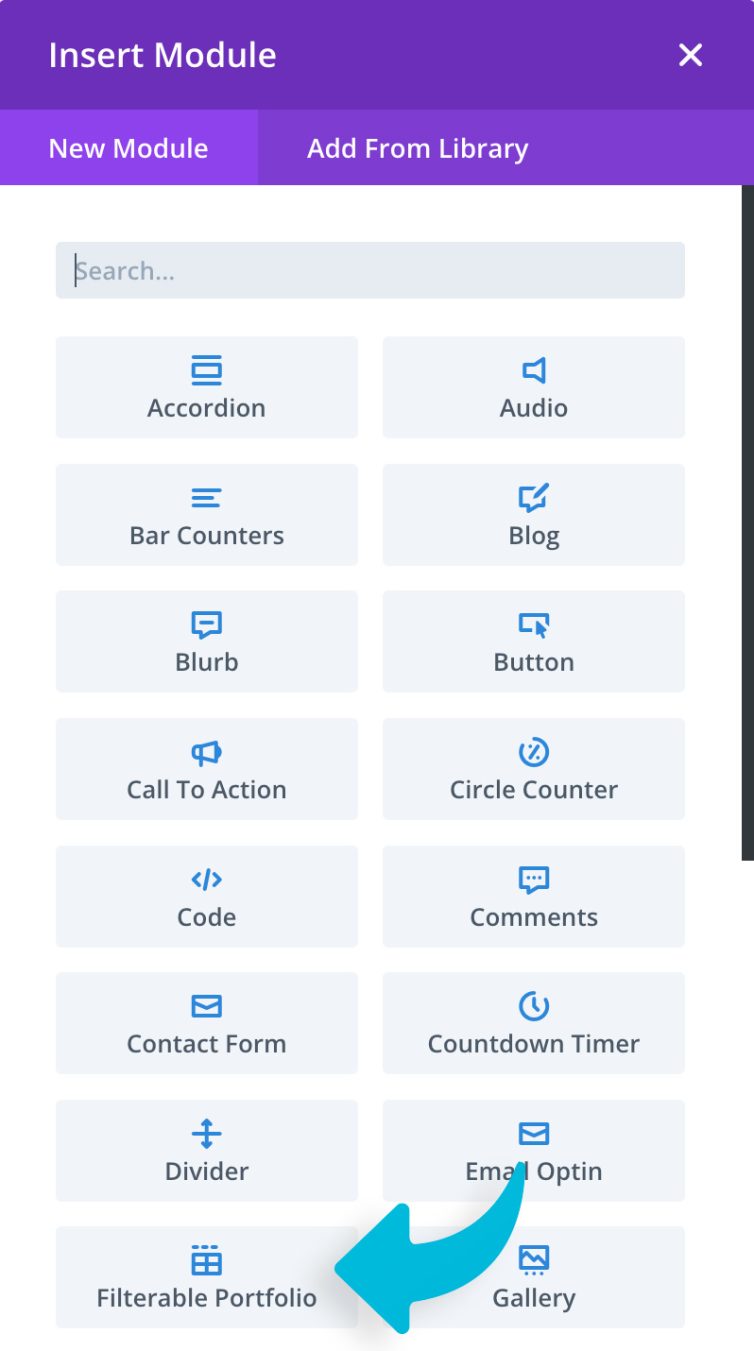Filterable Portfolio Screenshot 1
