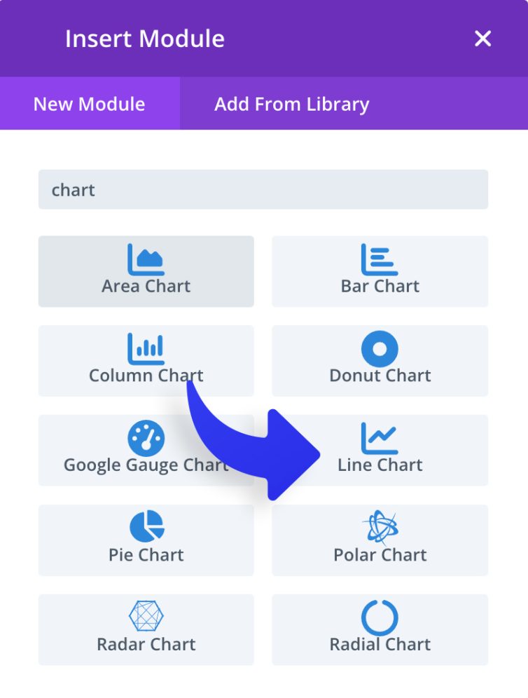 Line Chart Screenshot 1