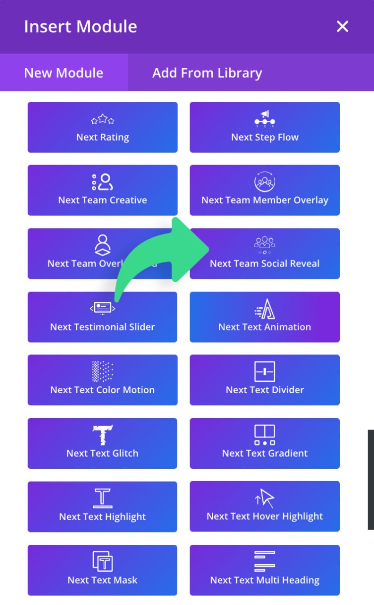 Team Social Reveal Screenshot 1