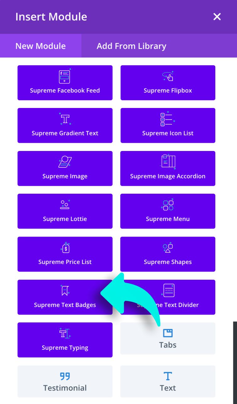 Text Badges Screenshot 1