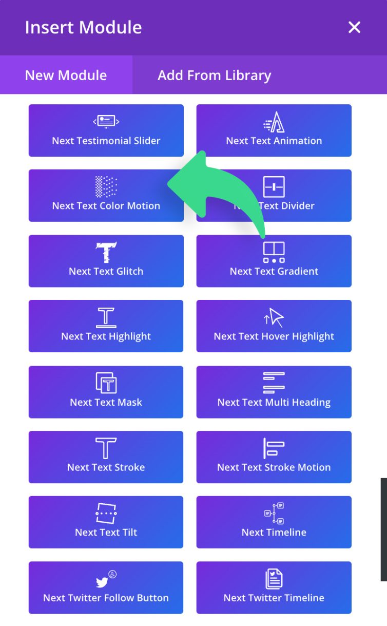 Text Color Motion Screenshot 1