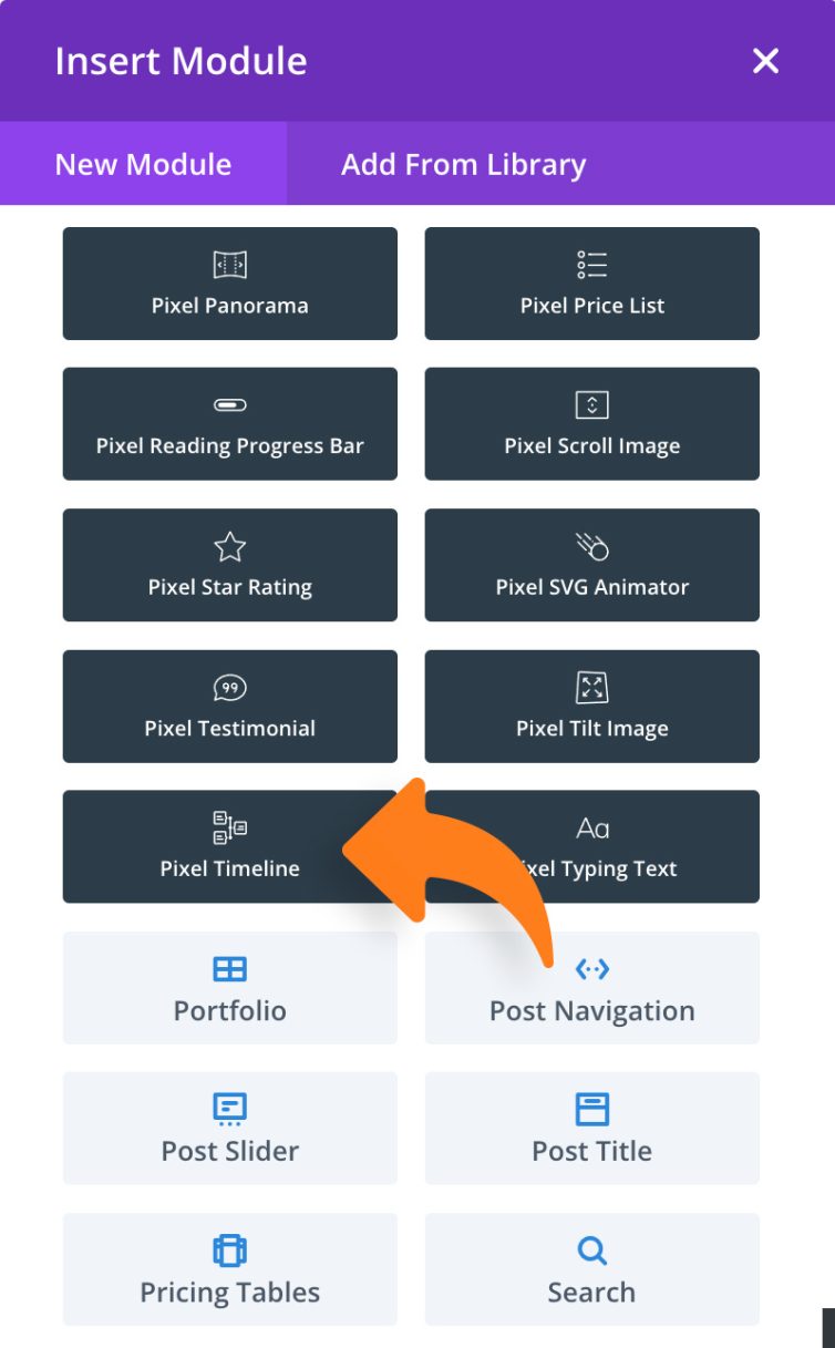 Timeline Screenshot 1