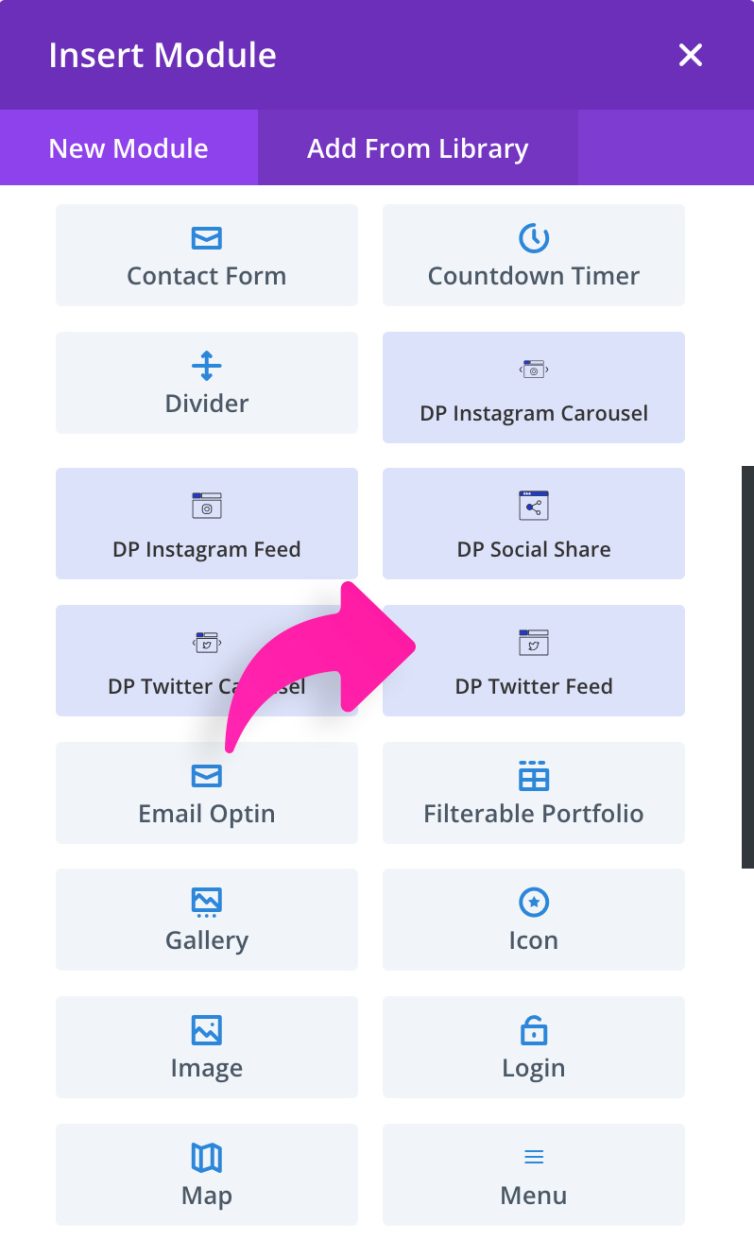 Twitter Feed Screenshot 1