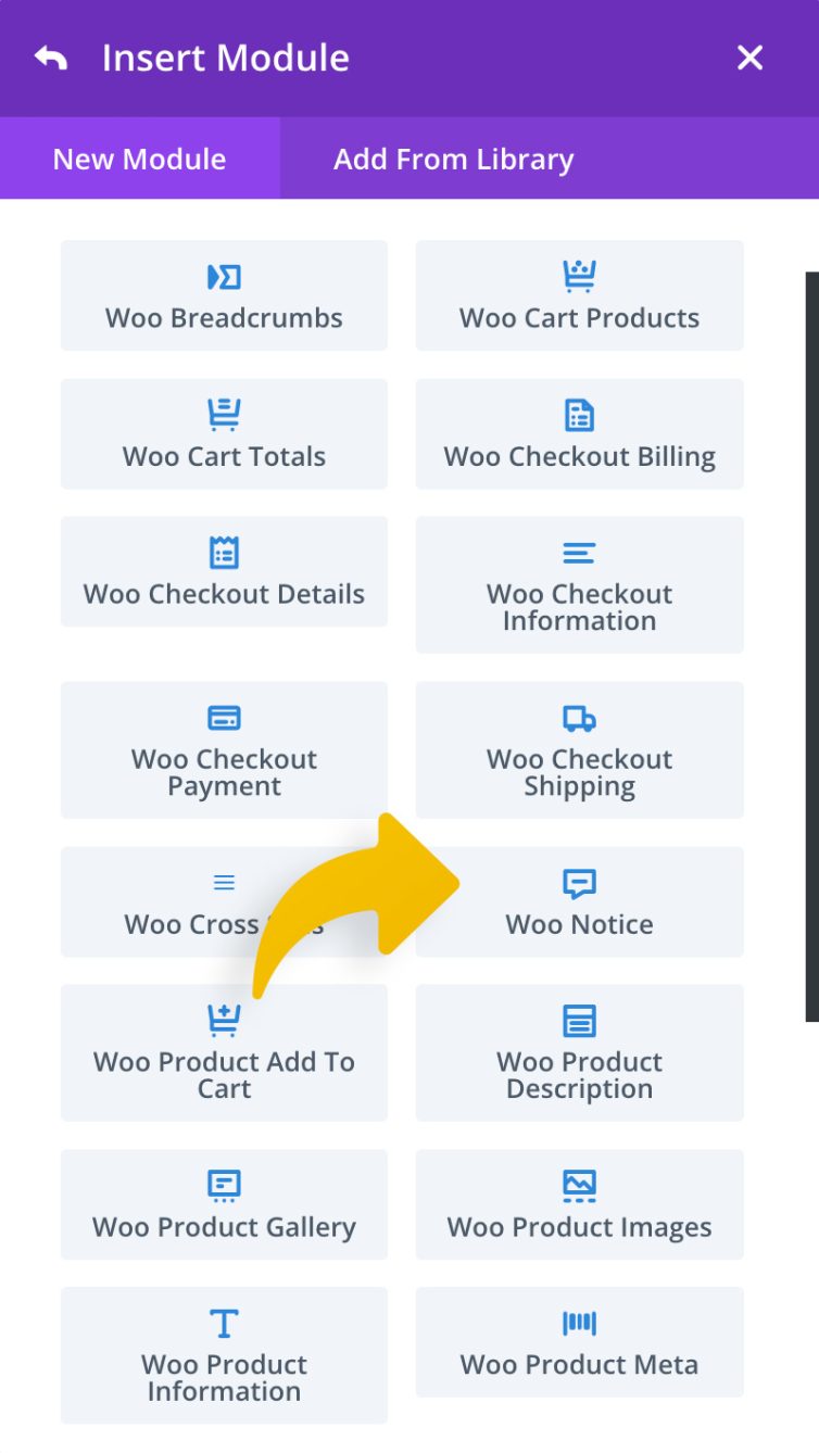 WooCommerce Notice Screenshot 1